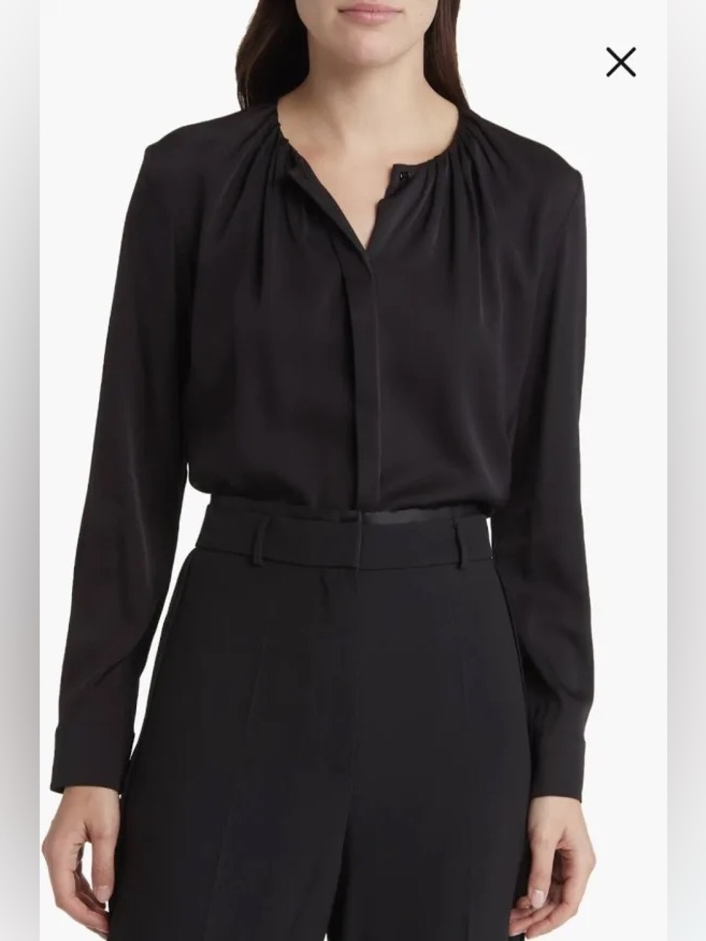 Boss Black Long-Sleeve Women's Blouse